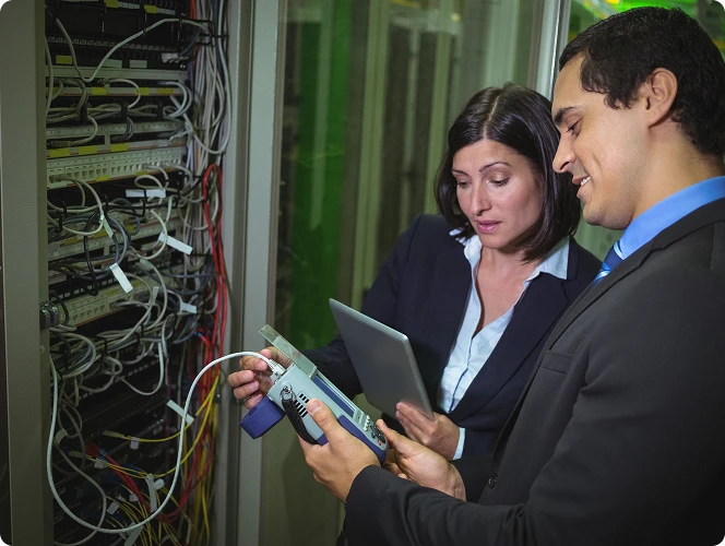 IT Professionals Collaborating